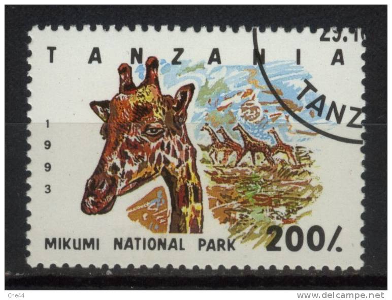 Tanzanie : Girafe. N° 1612 Chez Michel. - Giraffe