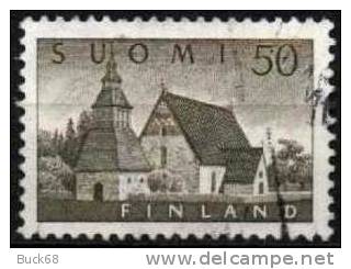 FINLANDE Poste 454 (o) Eglise De Lammi - Used Stamps