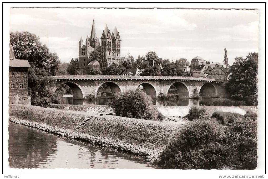 Germania 1964. Cartolina Di LIMBURG  On Der Lahn. Lahnbrucke Und Dom. - Limburg