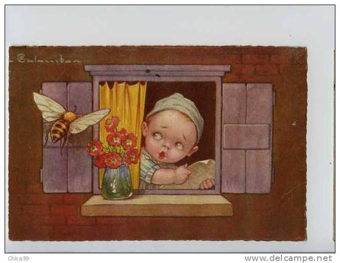 007058  -  COLOMBO  -  La Petite Fille Et L'abeille - Colombo, E.