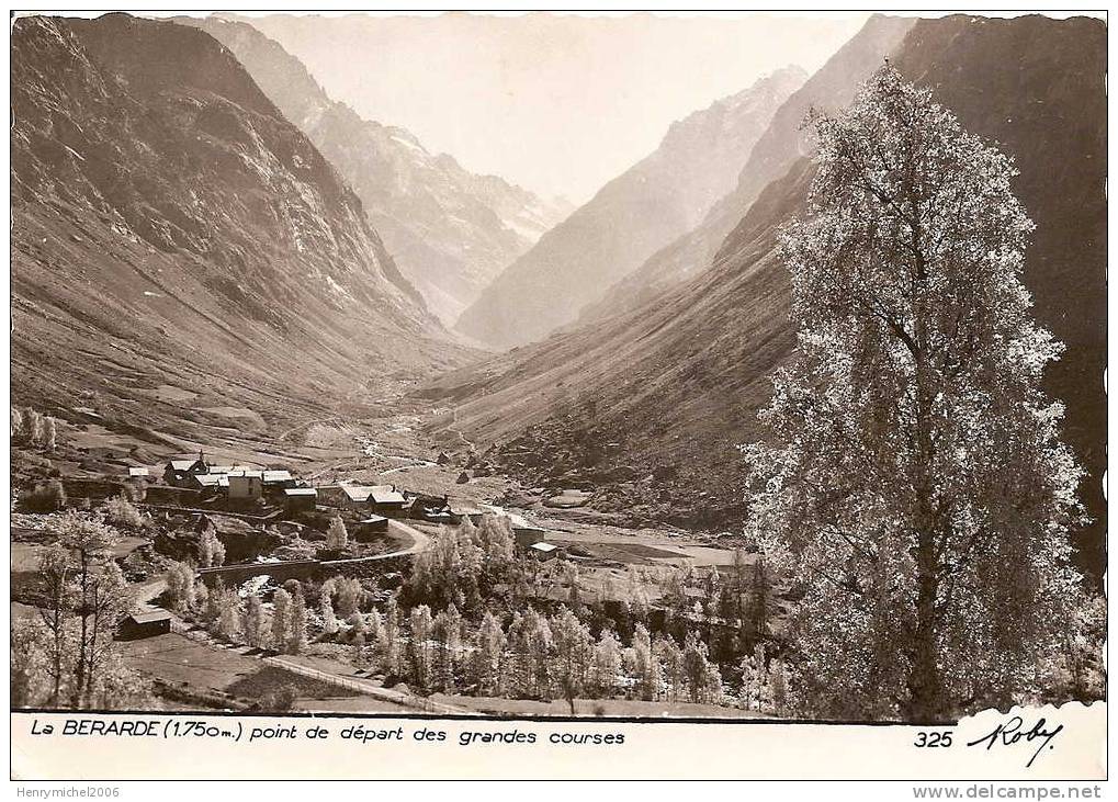 Roby 325, La Bérarde Tampon De Venosc, Ed A Bourg D'oisans - Bourg-d'Oisans