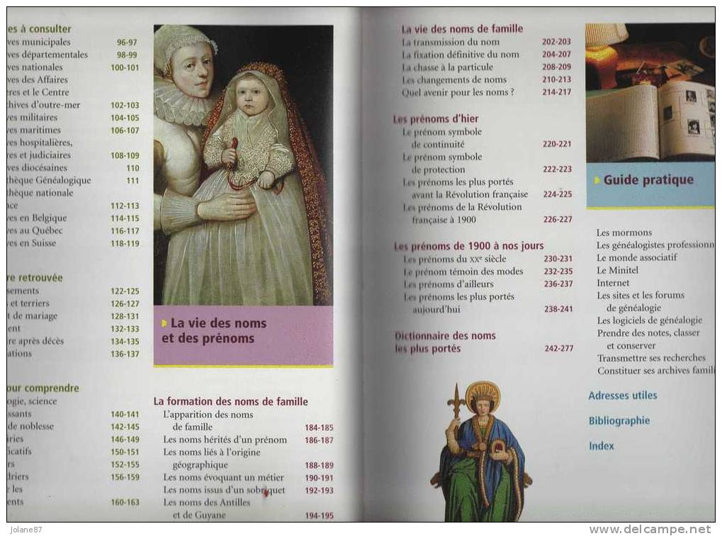 LAROUSSE DE LA GENEALOGIE            A LA RECHERCHE DE VOS RACINES AVEC CD ROM VIERGE - Diccionarios
