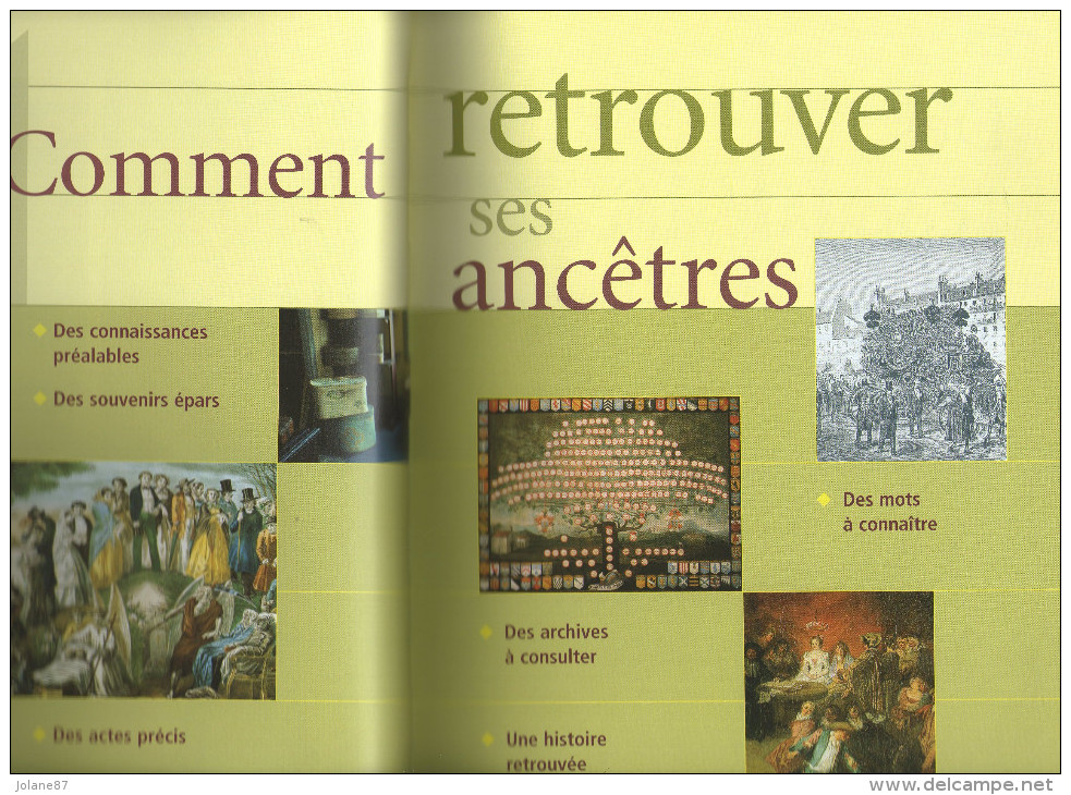 LAROUSSE DE LA GENEALOGIE            A LA RECHERCHE DE VOS RACINES AVEC CD ROM VIERGE - Dictionnaires