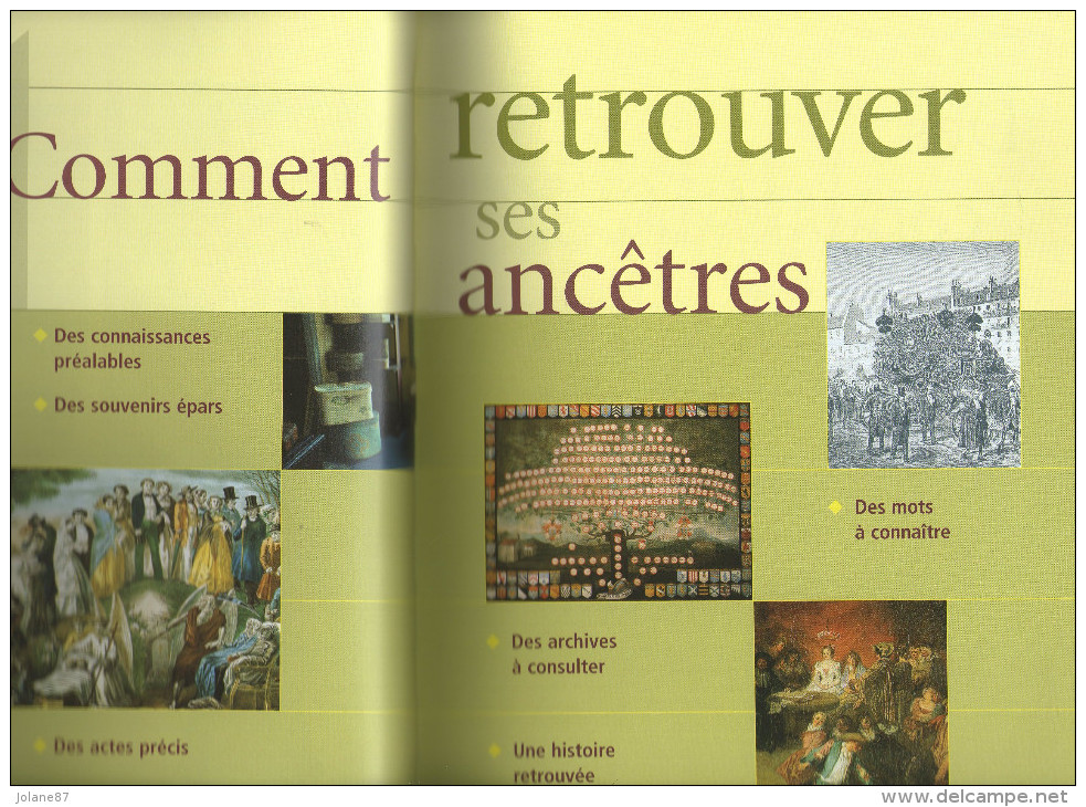 LAROUSSE DE LA GENEALOGIE            A LA RECHERCHE DE VOS RACINES AVEC CD ROM VIERGE - Diccionarios