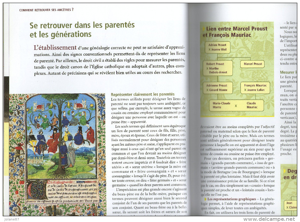 LAROUSSE DE LA GENEALOGIE            A LA RECHERCHE DE VOS RACINES AVEC CD ROM VIERGE