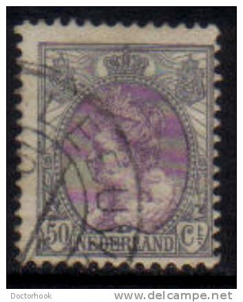 NETHERLANDS   Scott #  81  F-VF USED - Oblitérés