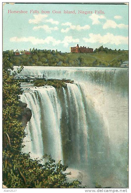 HORSESHOE - Falls From Goat Island, Niagara Falls - Chutes Du Niagara