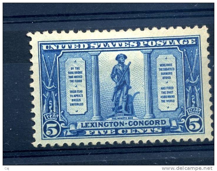 USA  :  Yv  262  *  Signé - Unused Stamps