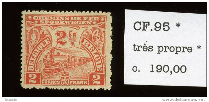 CF.95* Neuf Charnière Propre   2F      Cote 2019= 250,- €  BON CENTRAGE - Other & Unclassified