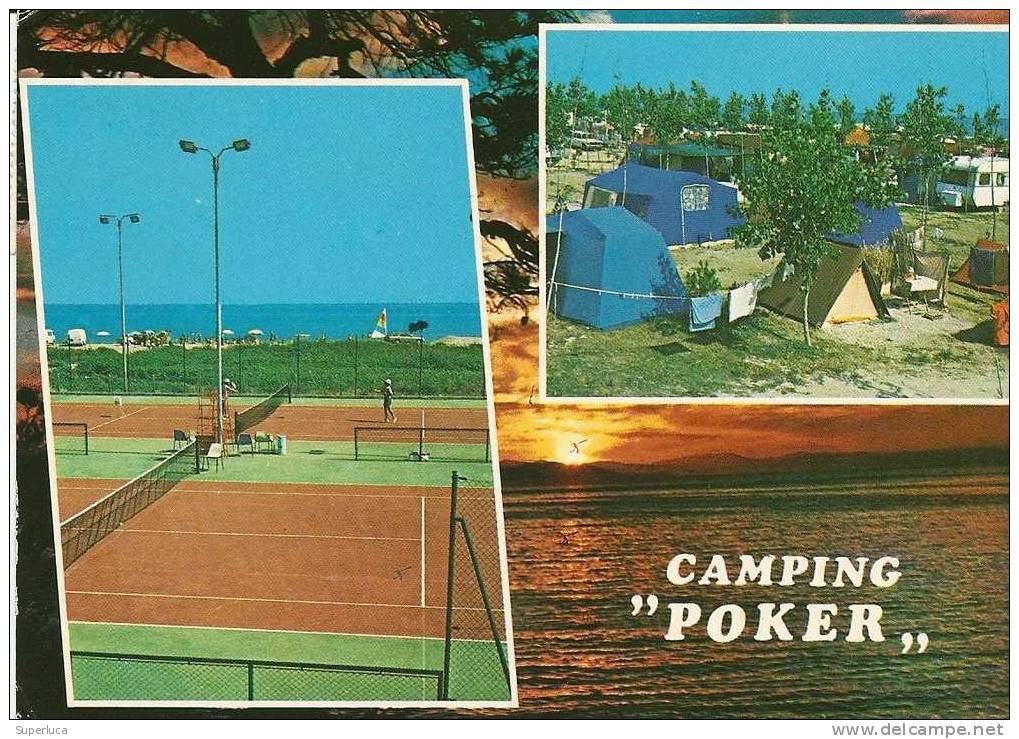 A-2p Casalbordino(ch) Camping Poker(vedutine) - Chieti