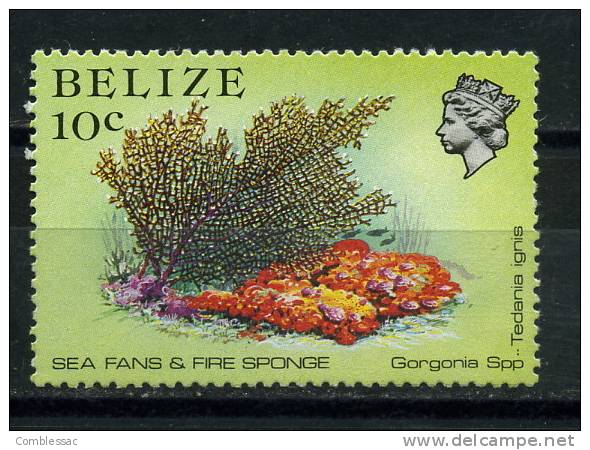 BELIZE    1984   Marine Life     10c  Sea Fans - Belice (1973-...)