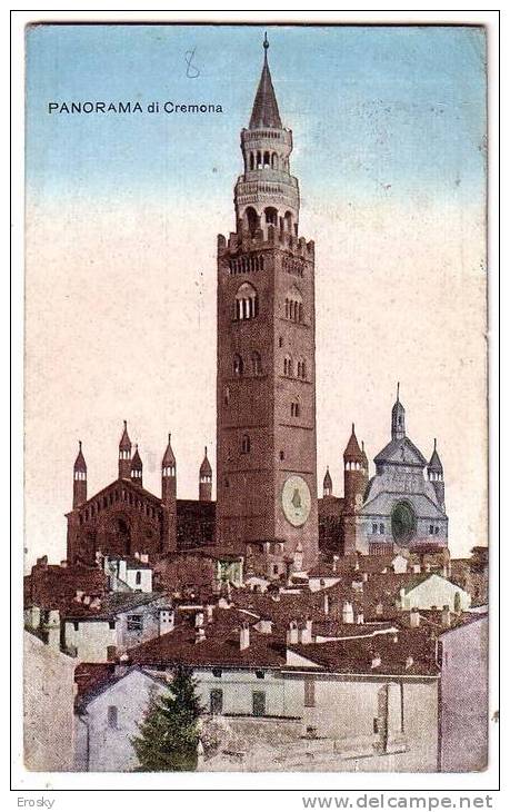 PGL 1659 - CREMONA IL TORRAZZO (1920) - Cremona