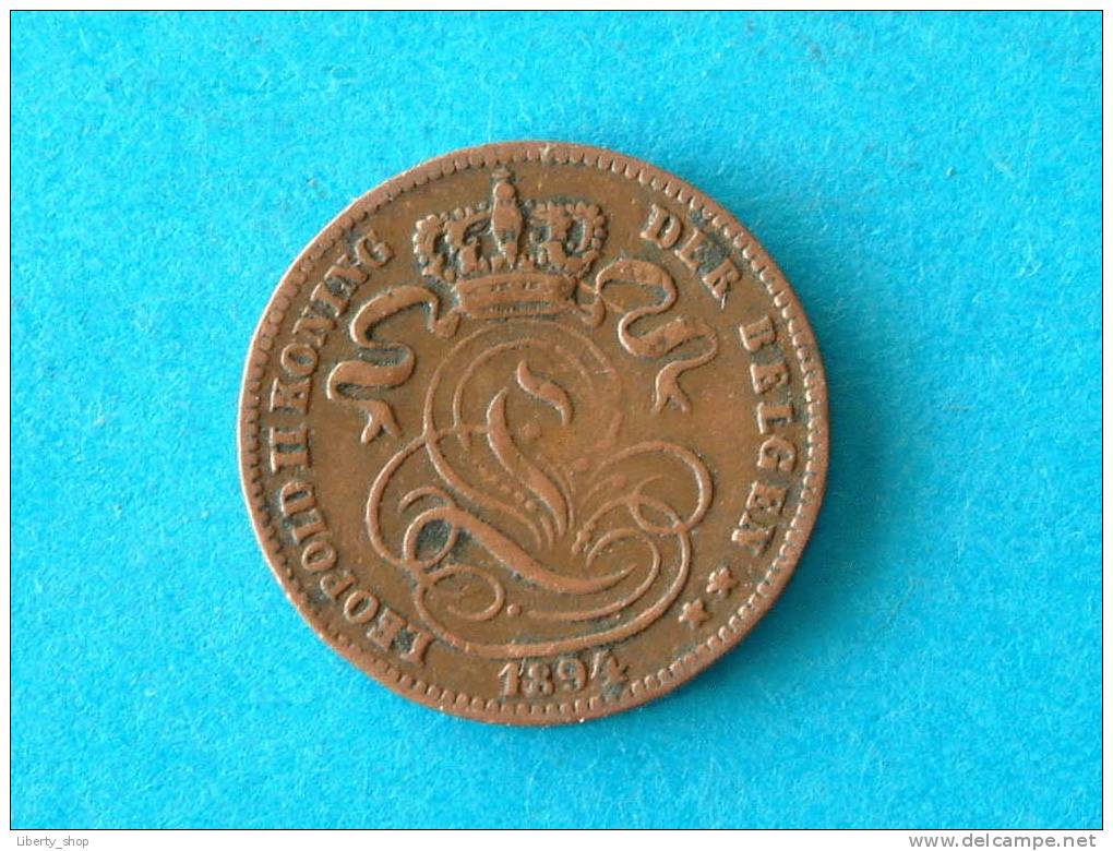 1894 VL 1 Centiem XF ! - 1 Cent