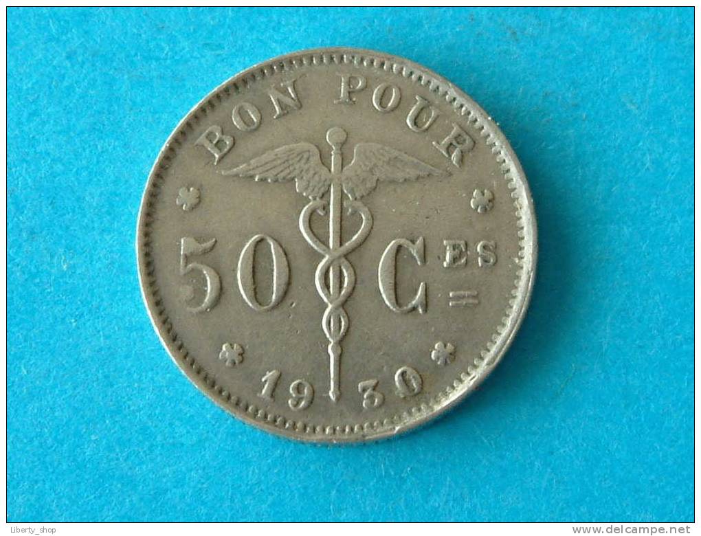 1930 FR 50 Centiem XF ! - 50 Centimes