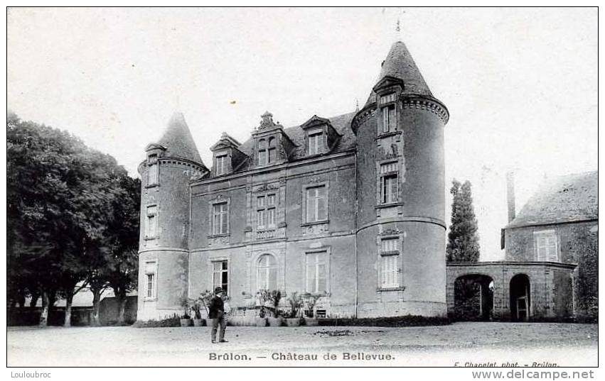 72 BRULON CHATEAU DE BELLEVUE - Brulon