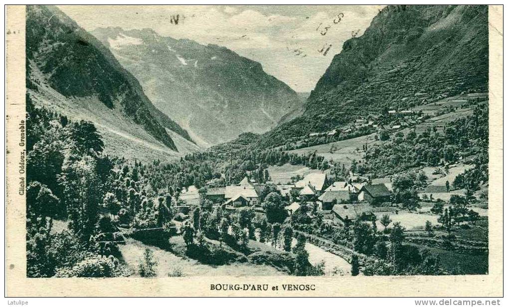 Bourg-d'Aru Et Venosc  38   Vue  Generale - Vénosc