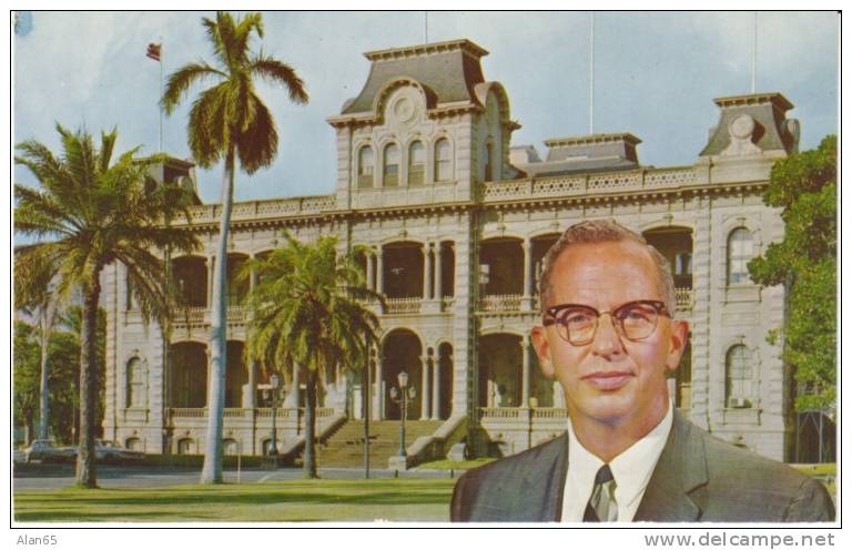 Hawaii Politics, State Senator 'Get Out The Vote' Postcard, J. Ward Russell Hawaiian Businessman Politician - Other & Unclassified