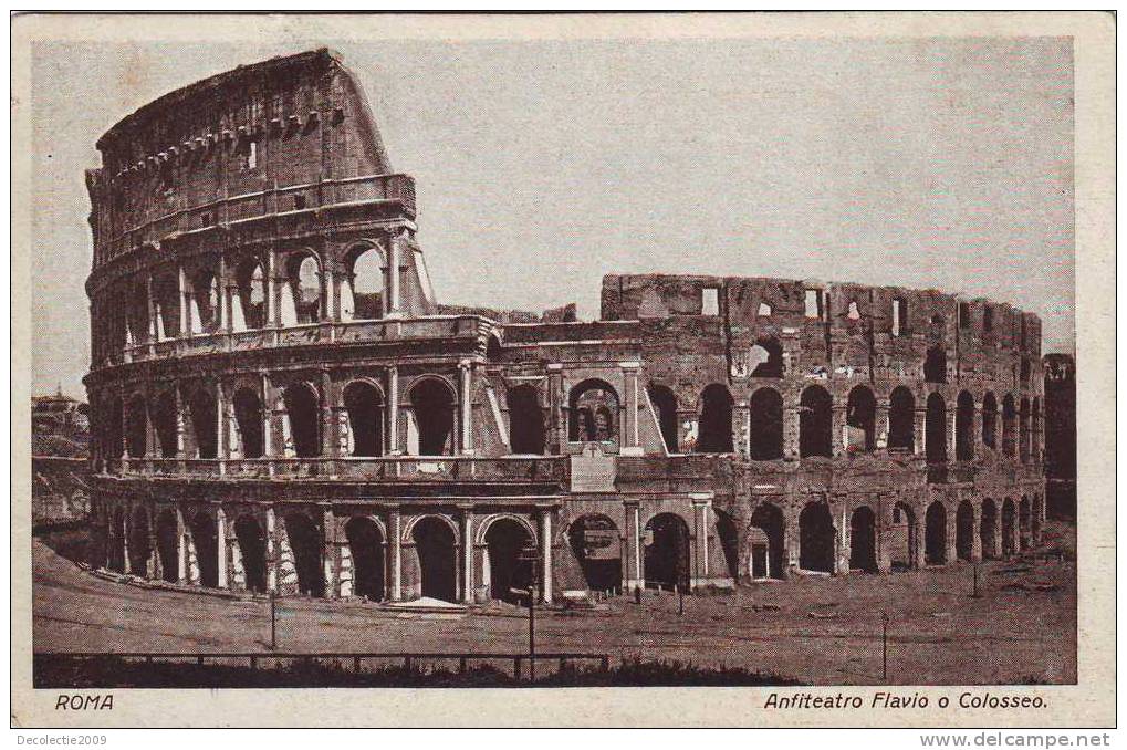 Z 3017 , Italia , Lazio , Roma , Anfiteatro Flavio O Colosseo , Uncirculated - Colosseum