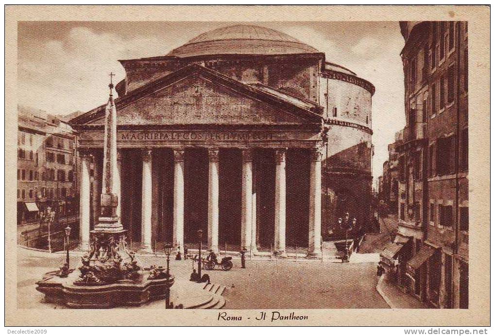 Z 3035 , Italia , Lazio , Roma , Il Pantheon, Uncirculated - Pantheon