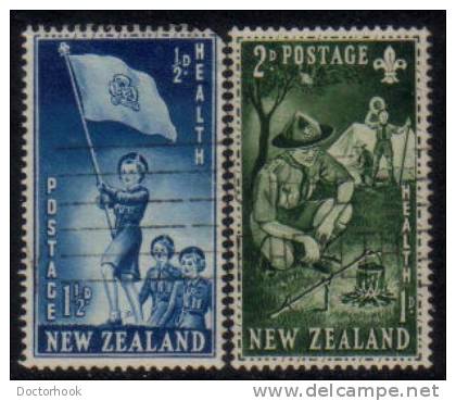 NEW ZEALAND  Scott #  B 42-3  F-VF USED - Used Stamps