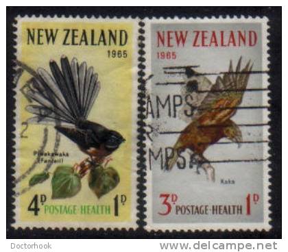 NEW ZEALAND  Scott #  B 69-70  VF USED - Used Stamps