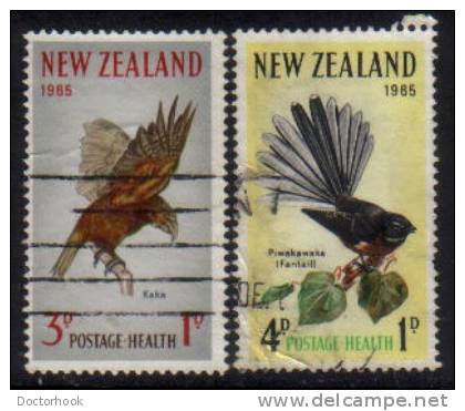 NEW ZEALAND  Scott #  B 69-70  VF USED - Used Stamps