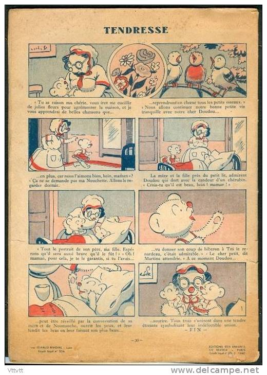 "Nounouche Et Son Petit Frère", Texte Et Dessins De Durst (1948) Editions Des Enfants De France - Sammlungen