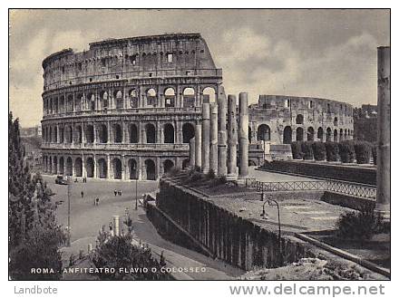 Roma - Anfiteatro Flavio O Colosseo - Colosseum