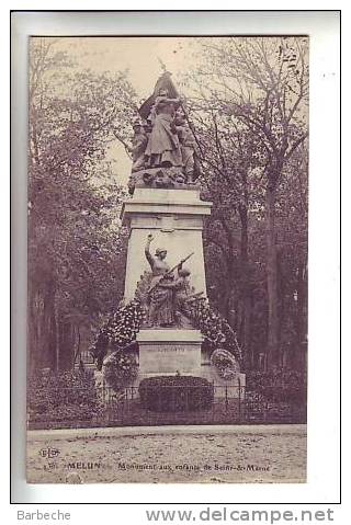 77. MELUN .  Monument Aux Enfants De Seine Et Marne      77/ - Melun