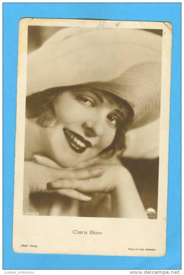 CARTE POSTALE POSTAL POSTCARD CINEMA MOVIE STAR CLARA BOW - Attori