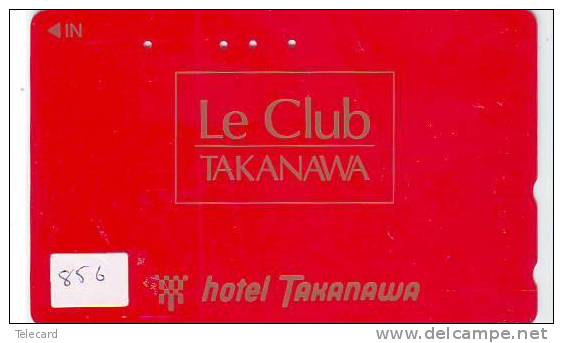 Télécarte Publicitaire Japonaise (856) CLUB TAKANAWA * MODE *  Cosmétique * KOSMETIK *  WERBE * - Parfum