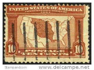 US #327 Used 10c Louisiana Purchase Of 1904 - Gebruikt