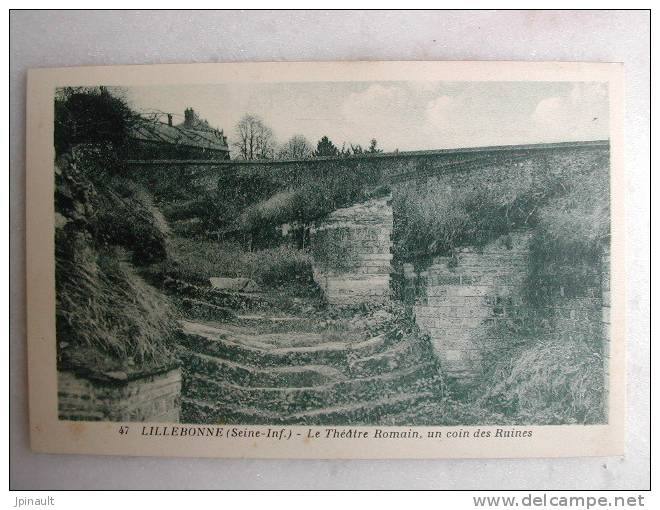 LILLEBONNE - Le Théâtre Romain - Un Coin Des Ruines - Lillebonne