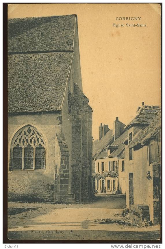 Corbigny Nièvre Eglise Saint Seine Picard Le Deley - Corbigny