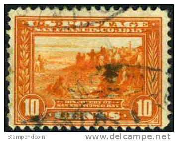 US #400A Used 10c Panama-Pacific Expo Of 1913 - Used Stamps