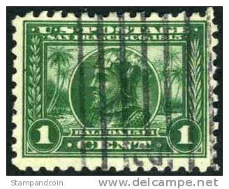 US #401 Used 1c Panama-Pacific Expo Of 1914 - Used Stamps