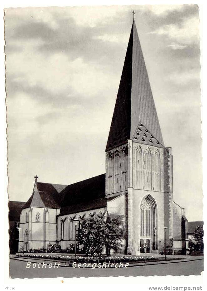 D990:  BOCHOLT : Georgskirche - Bocholt