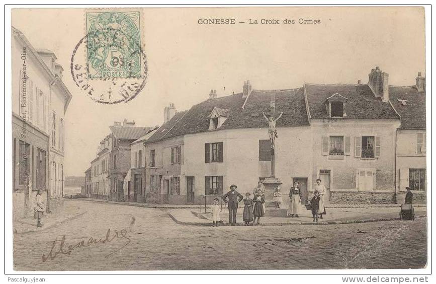 CPA GONESSE - LA CROIX DES ORMES - Gonesse