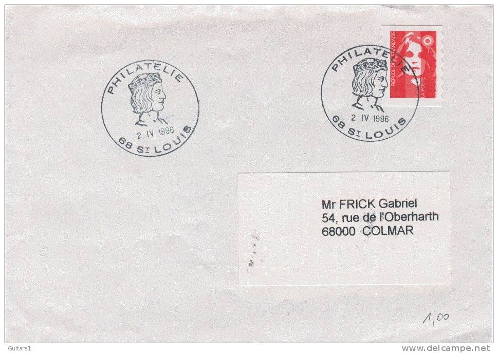 > Cachet Illustré Thème Roi St Louis - Other & Unclassified