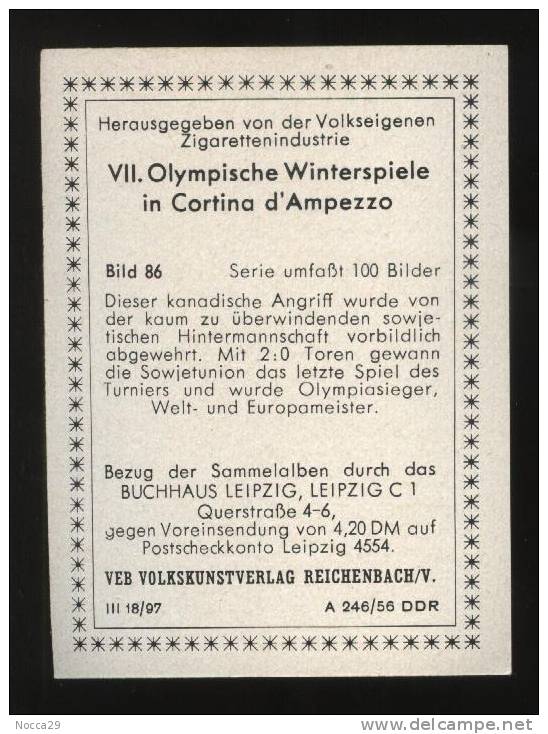 OLYMPISCHE WINTERSPIELE IN CORTINA D´AMPEZZO 1956. (86) SPIELFIGUREN - Sonstige & Ohne Zuordnung