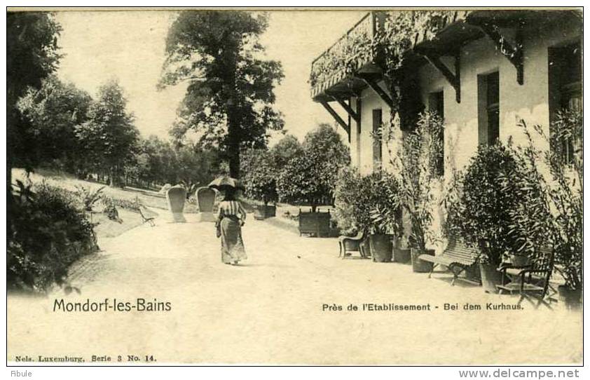 Luembourg  MONDORF LES BAINS  Près De L´établissement - Bad Mondorf