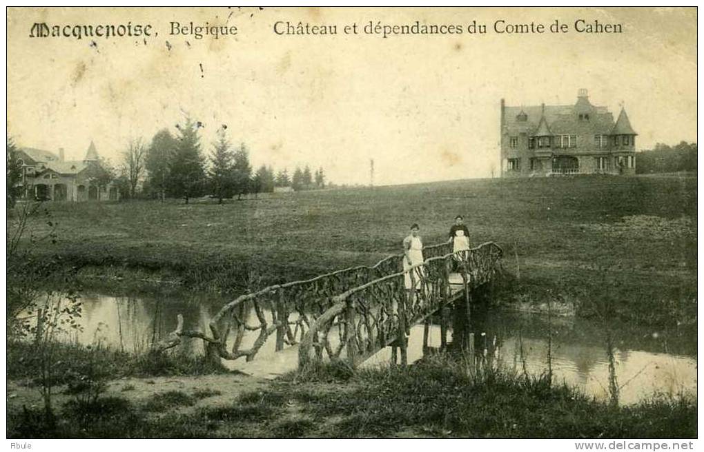 MACQUENOISE  Belgique Chateau Et Dépendances Du Comte De Cahen - Momignies