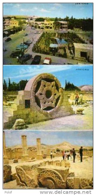 Depliant 10 Vues Dont 3 Reproduites - Jerusalem, Jericho..( 5419) - Palestine