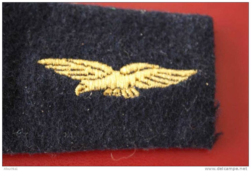 ARMEE DE L'AIR  FRANCAISE  MILITARIA 1 EPAULETTE DE GRADE ADJUDANT CHEF GALON  MILITAIRE - Equipaggiamento