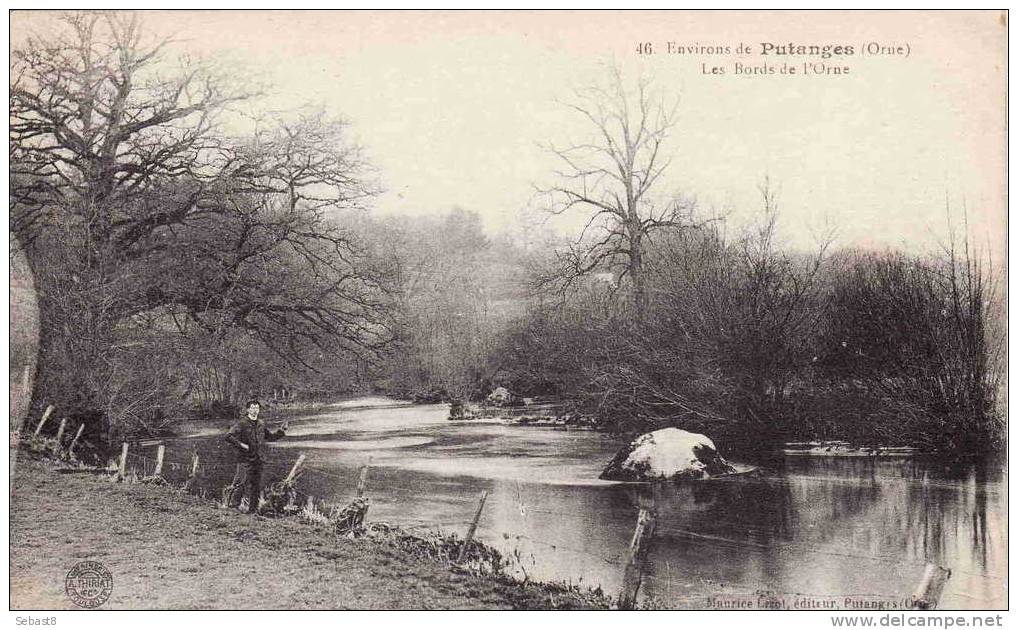 ENVIRONS DE PUTANGES LES BORDS DE L'ORNE - Putanges