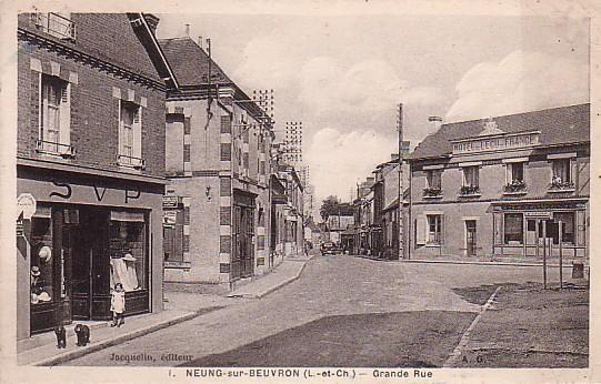 NEUNG SUR BEUVRON (41) GRANDE RUE - Neung Sur Beuvron