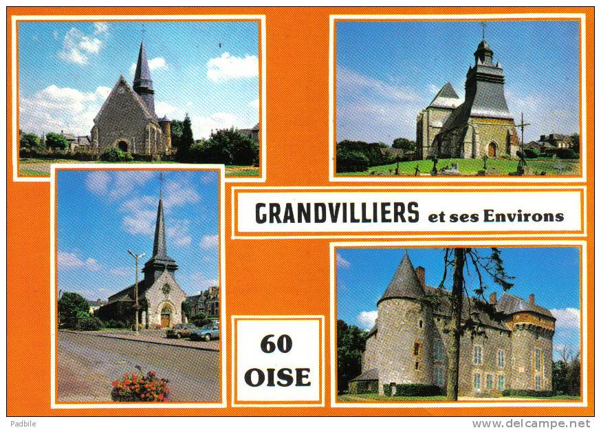 Carte Postale 60. Grandvilliers Trés Beau Plan - Grandvilliers