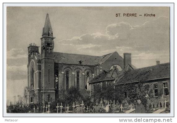 St. Pierre  -  Kirche - Guerra 1914-18