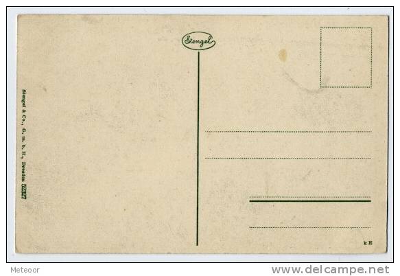 Der Krig Im Osten - Soldatengräber  -  Stengel Karte - Oorlog 1914-18