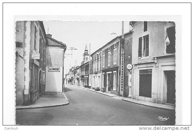 40 // VILLENEUVE DE MARSAN - Route De Bordeaux - CPSM Combier , Format 9 X 14 - Villeneuve De Marsan